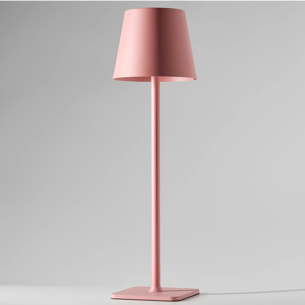 Slank Moderne Metal Vandtæt Trådløs Genopladelig Touch Dæmpbar Bordlampe
