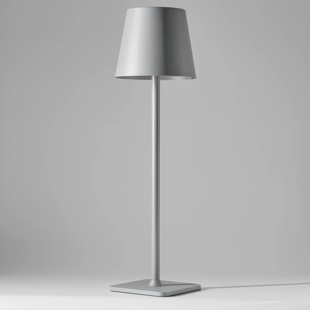Slank Moderne Metal Vandtæt Trådløs Genopladelig Touch Dæmpbar Bordlampe