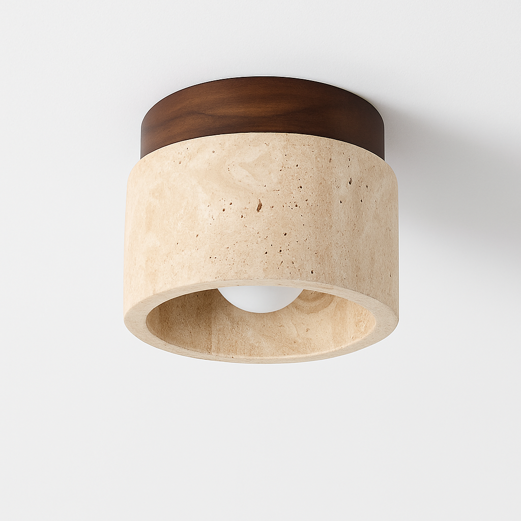 Marthique | Wabi Sabi travertin marmor loftlampe