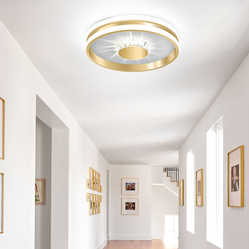 Circa | Moderne minimalistisk dobbelt ring loftslampe
