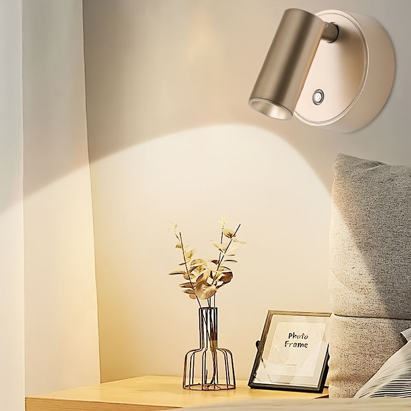 Minimalistisk aftagelig magnetisk touch-kontrol genopladelig trådløs væglampe