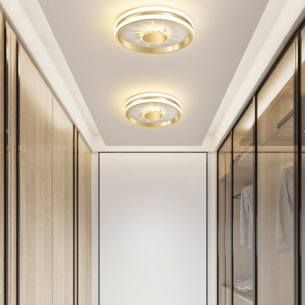 Circa | Moderne minimalistisk dobbelt ring loftslampe