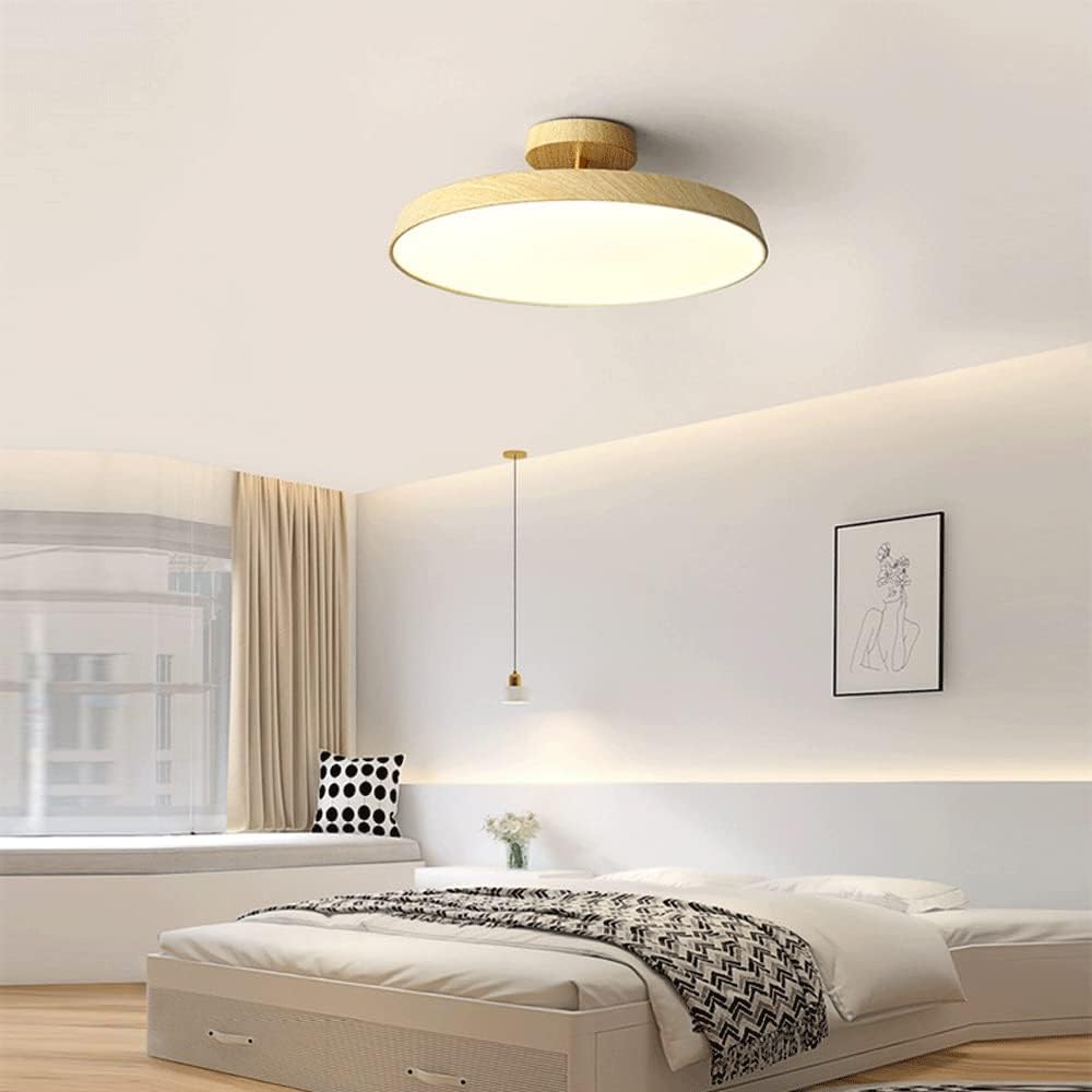 Novus | Moderne rund flush mount loftslampe med fladt panel