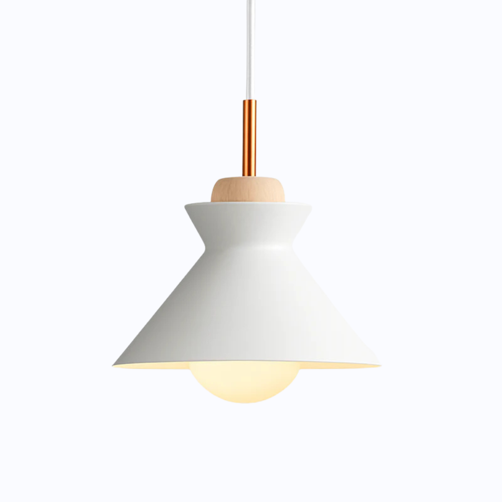 Ferune | Nordisk industriel metal skærm pendel lampe