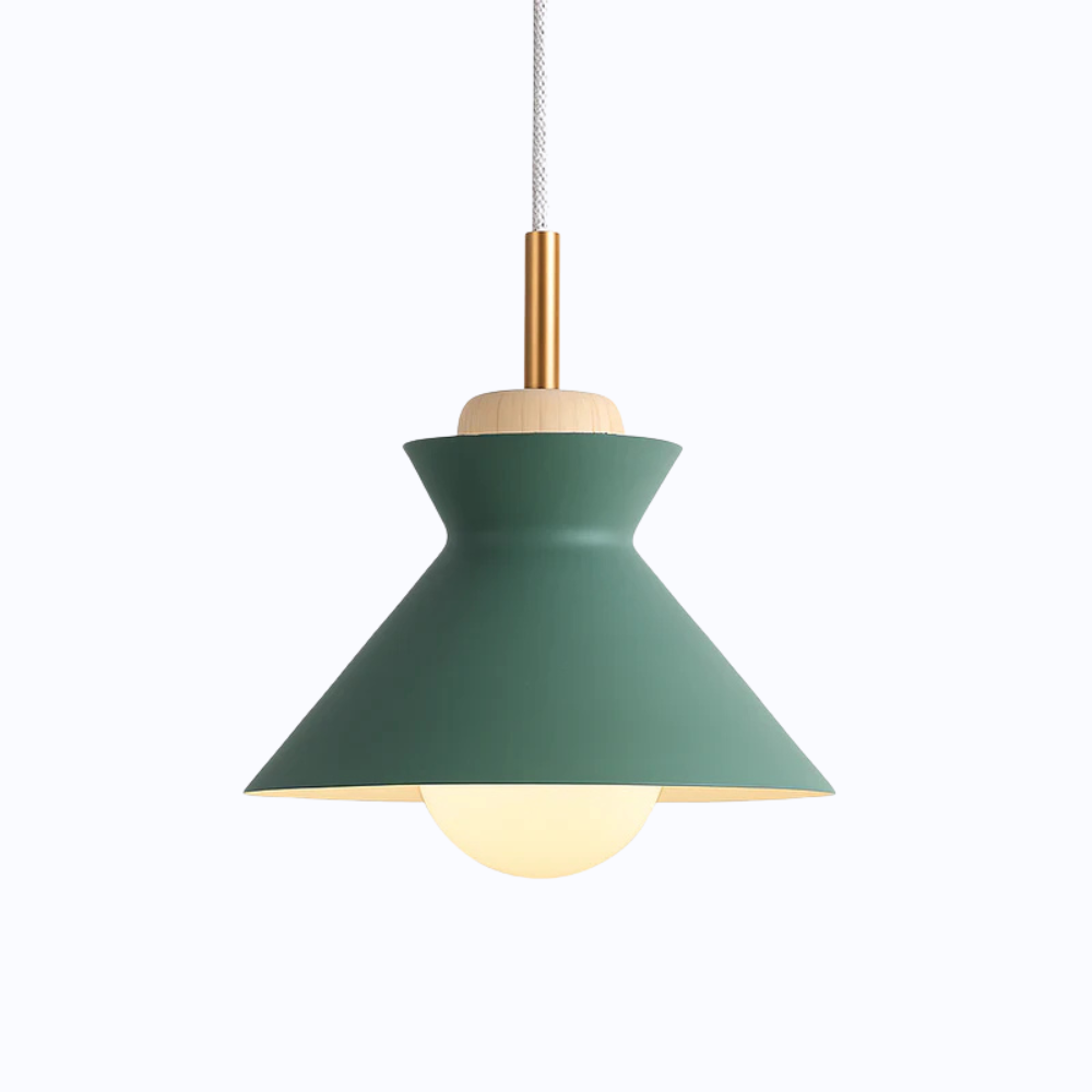Ferune | Nordisk industriel metal skærm pendel lampe