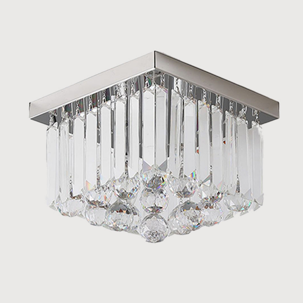 Prisma | Luksuriøs krystalprisme trommeloftslampe
