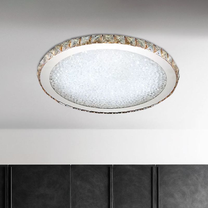 Aurum | Rund krystal juvel indbygget loftslampe