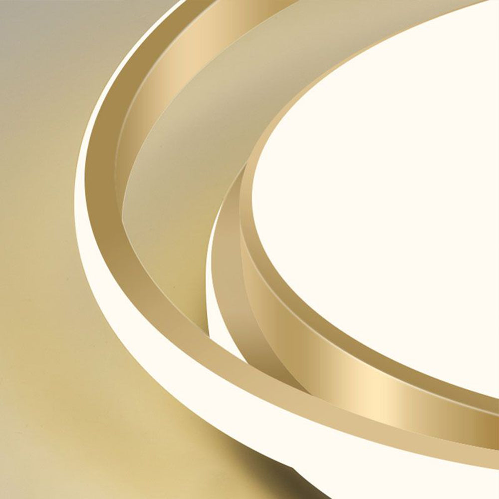 Halo | Moderne cirkulær flush mount loftslampe