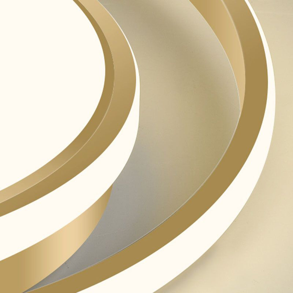 Halo | Moderne cirkulær flush mount loftslampe