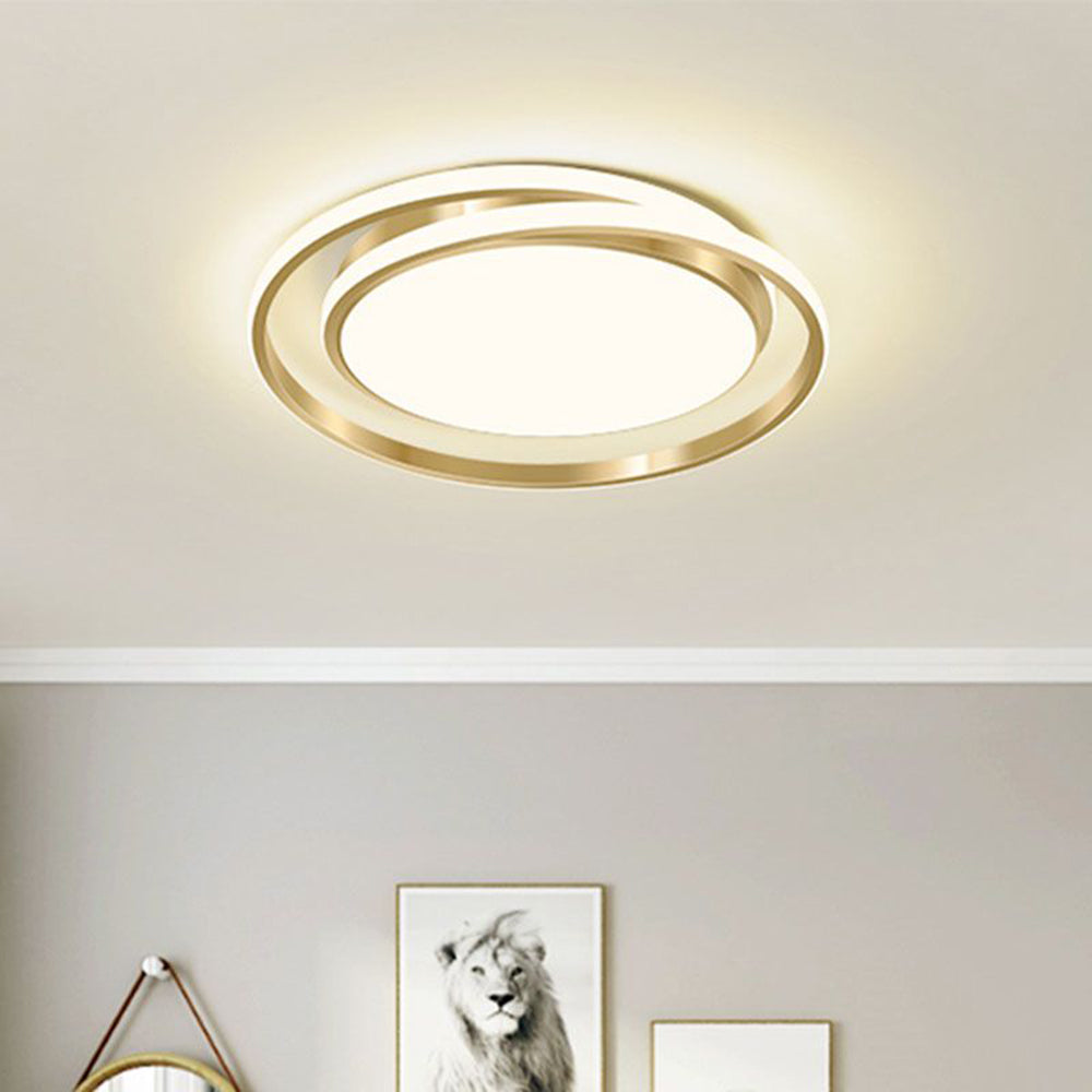Halo | Moderne cirkulær flush mount loftslampe