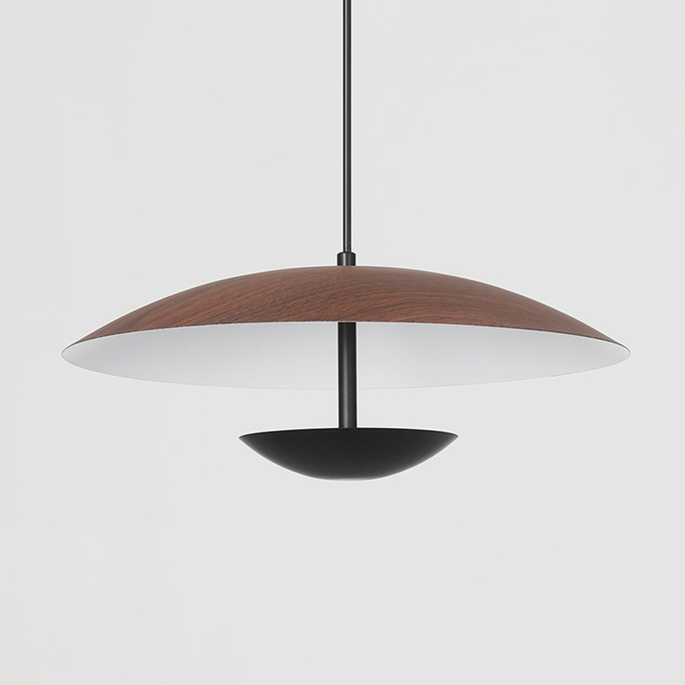 Thaluo | Minimalistisk nordisk frisbee silhuet LED pendellampe