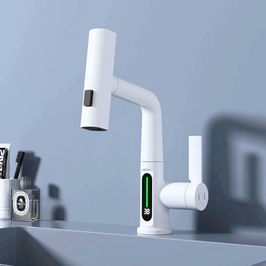 Luma | Smart vaskearmatur med 3-sprayfunktioner og justerbar udtræksbruser