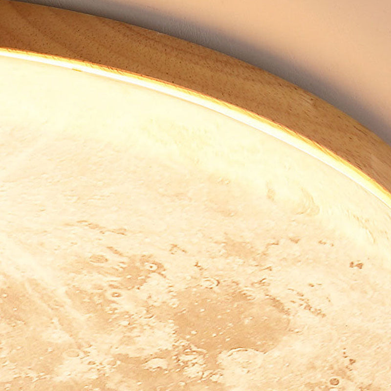Lunis | Realistisk månetekstur indbygningsloftlampe