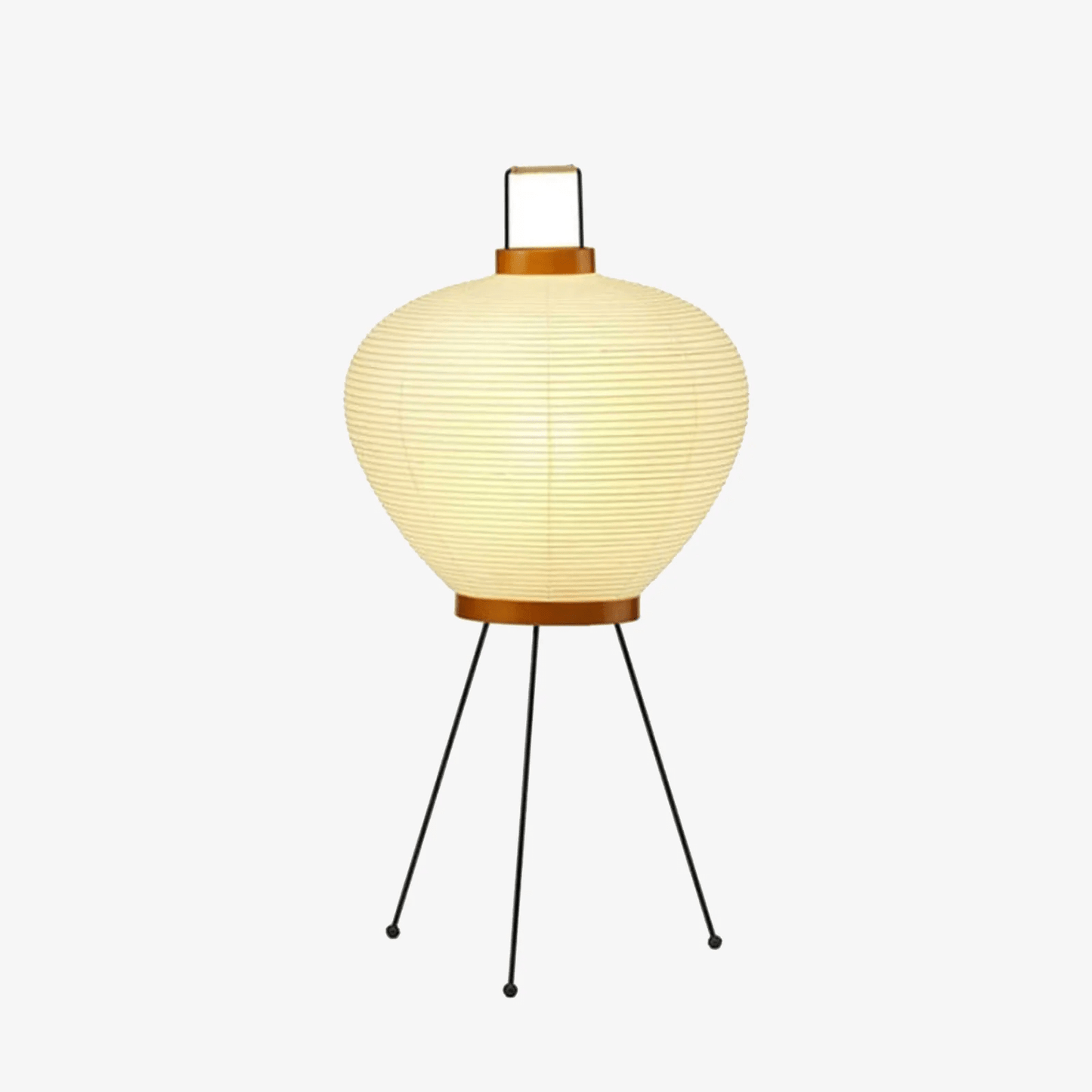 Kryntaleo | Japansk Ribbede Bambus Silhuet Oriental Accent Bordlampe