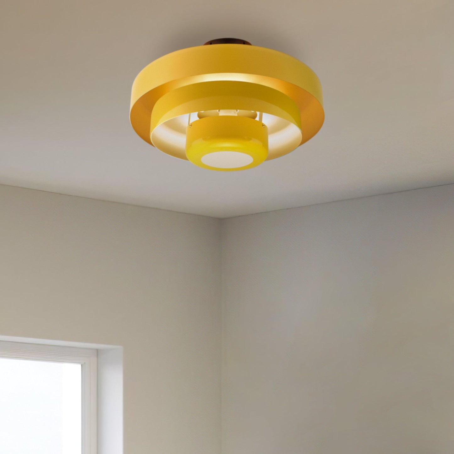 Modera | Retro lagdelt trommeloftslampe