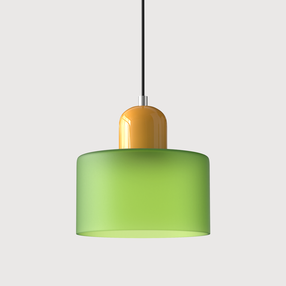 Chroma | Moderne Bauhaus cylinder- og kuppelglas pendel