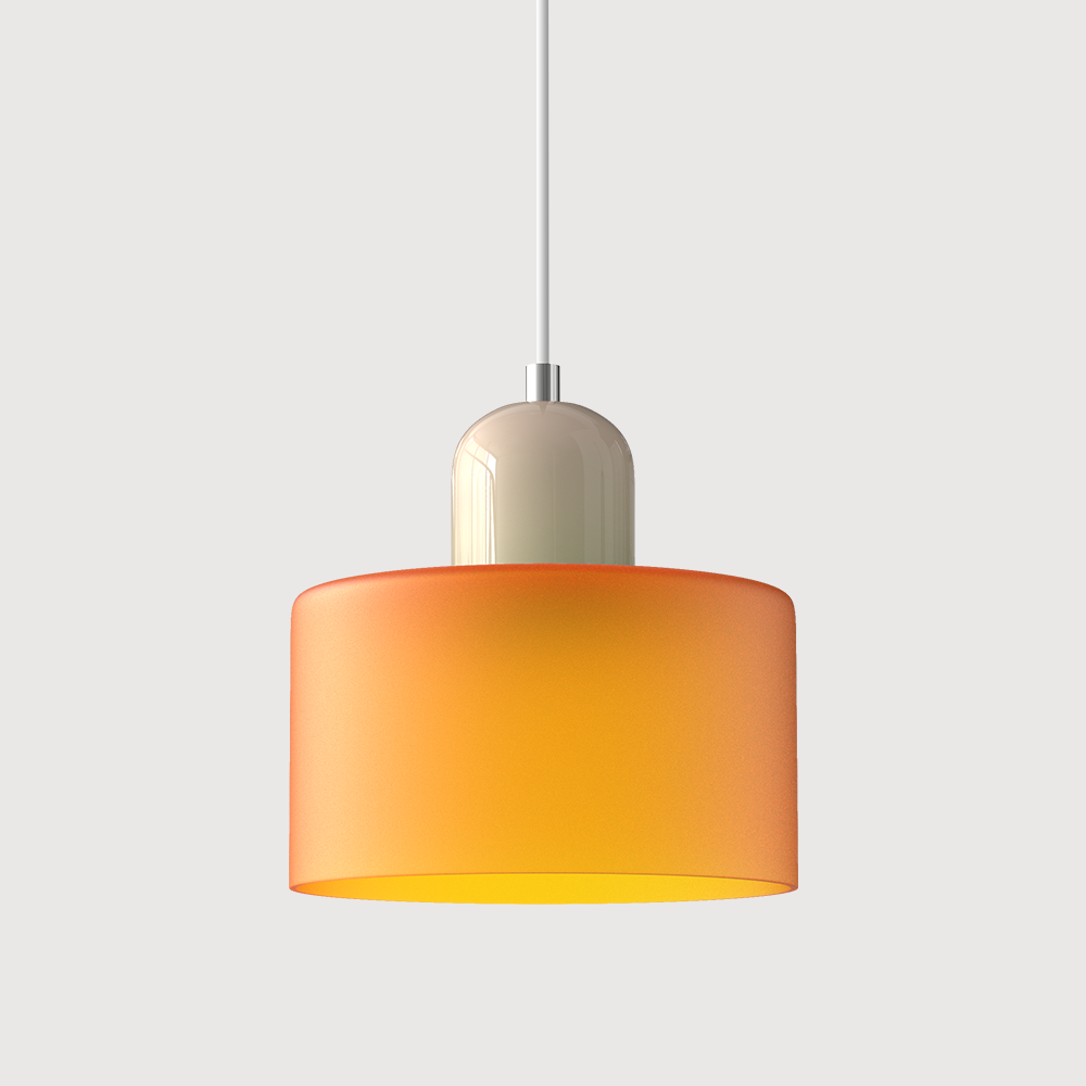 Chroma | Moderne Bauhaus cylinder- og kuppelglas pendel