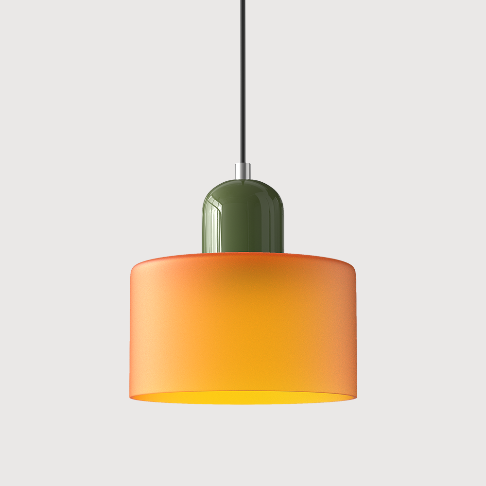 Chroma | Moderne Bauhaus cylinder- og kuppelglas pendel