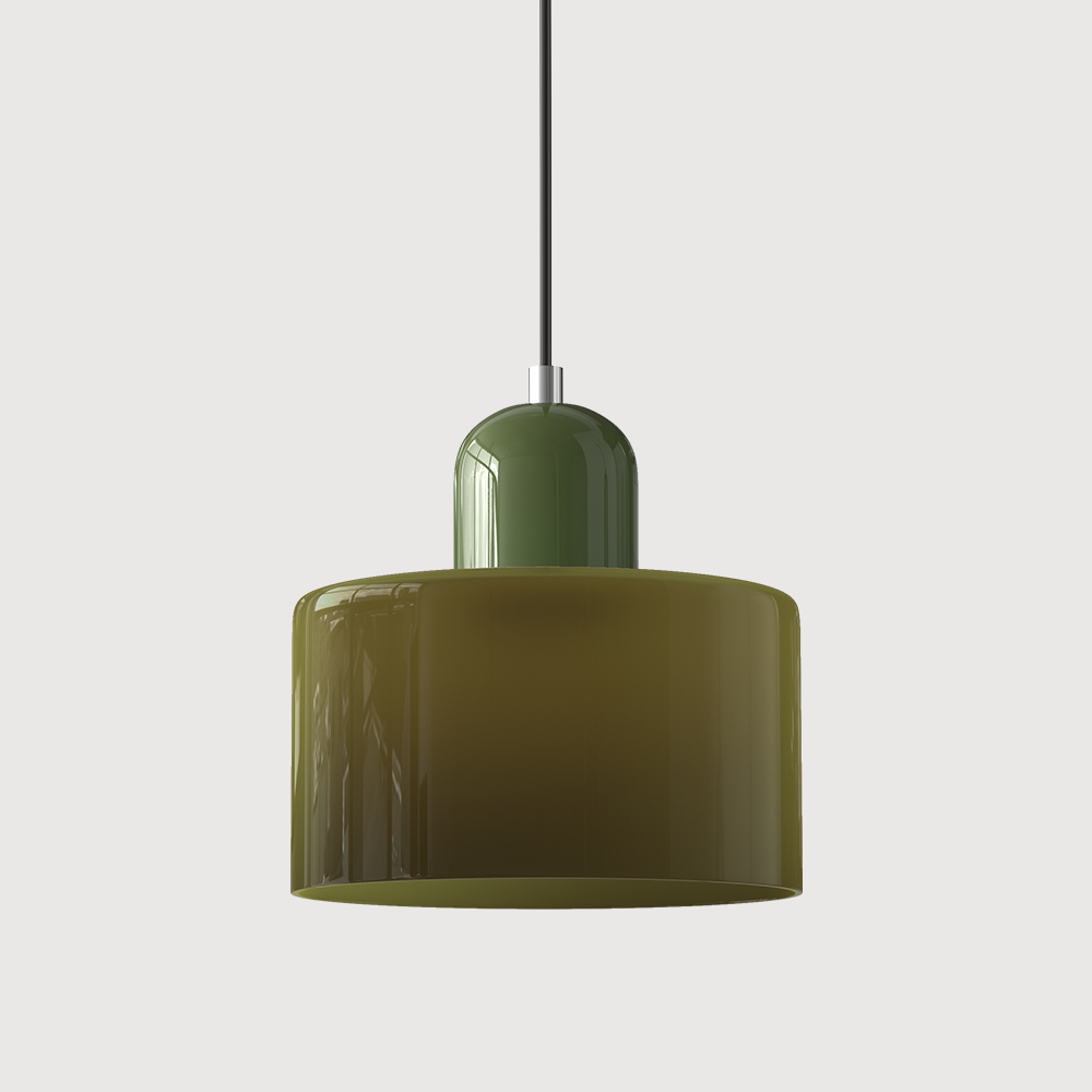 Chroma | Moderne Bauhaus cylinder- og kuppelglas pendel