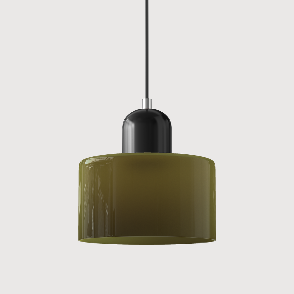 Chroma | Moderne Bauhaus cylinder- og kuppelglas pendel