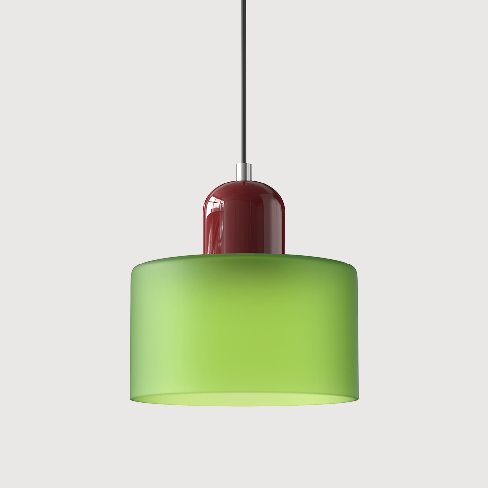 Chroma | Moderne Bauhaus cylinder- og kuppelglas pendel