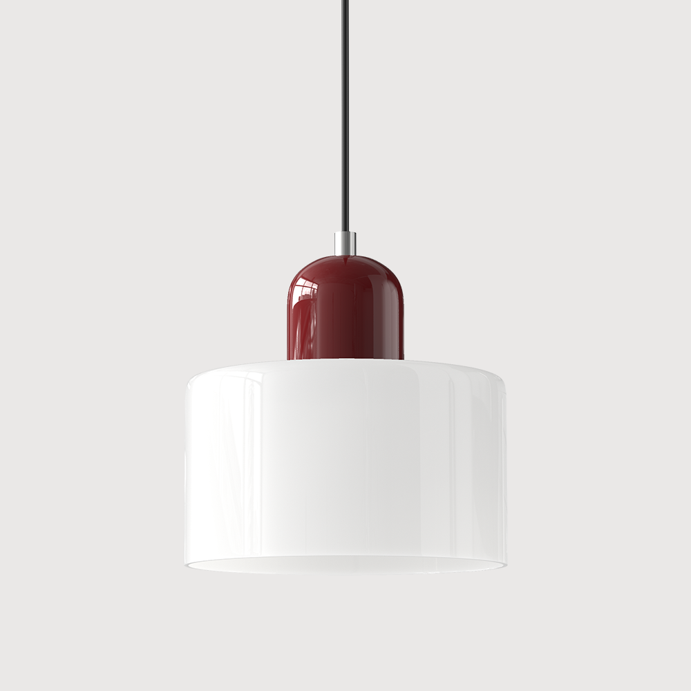 Chroma | Moderne Bauhaus cylinder- og kuppelglas pendel