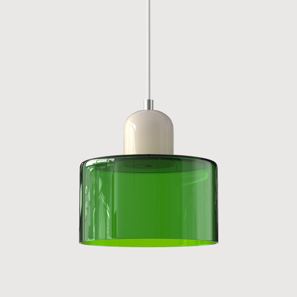 Chroma | Moderne Bauhaus cylinder- og kuppelglas pendel