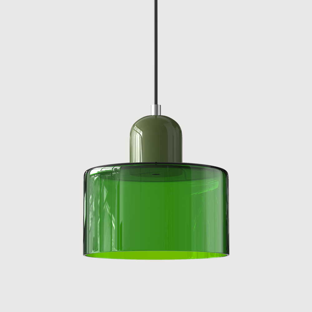 Chroma | Moderne Bauhaus cylinder- og kuppelglas pendel