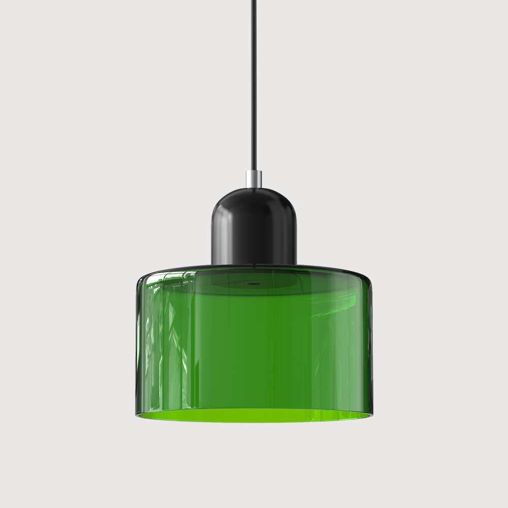 Chroma | Moderne Bauhaus cylinder- og kuppelglas pendel