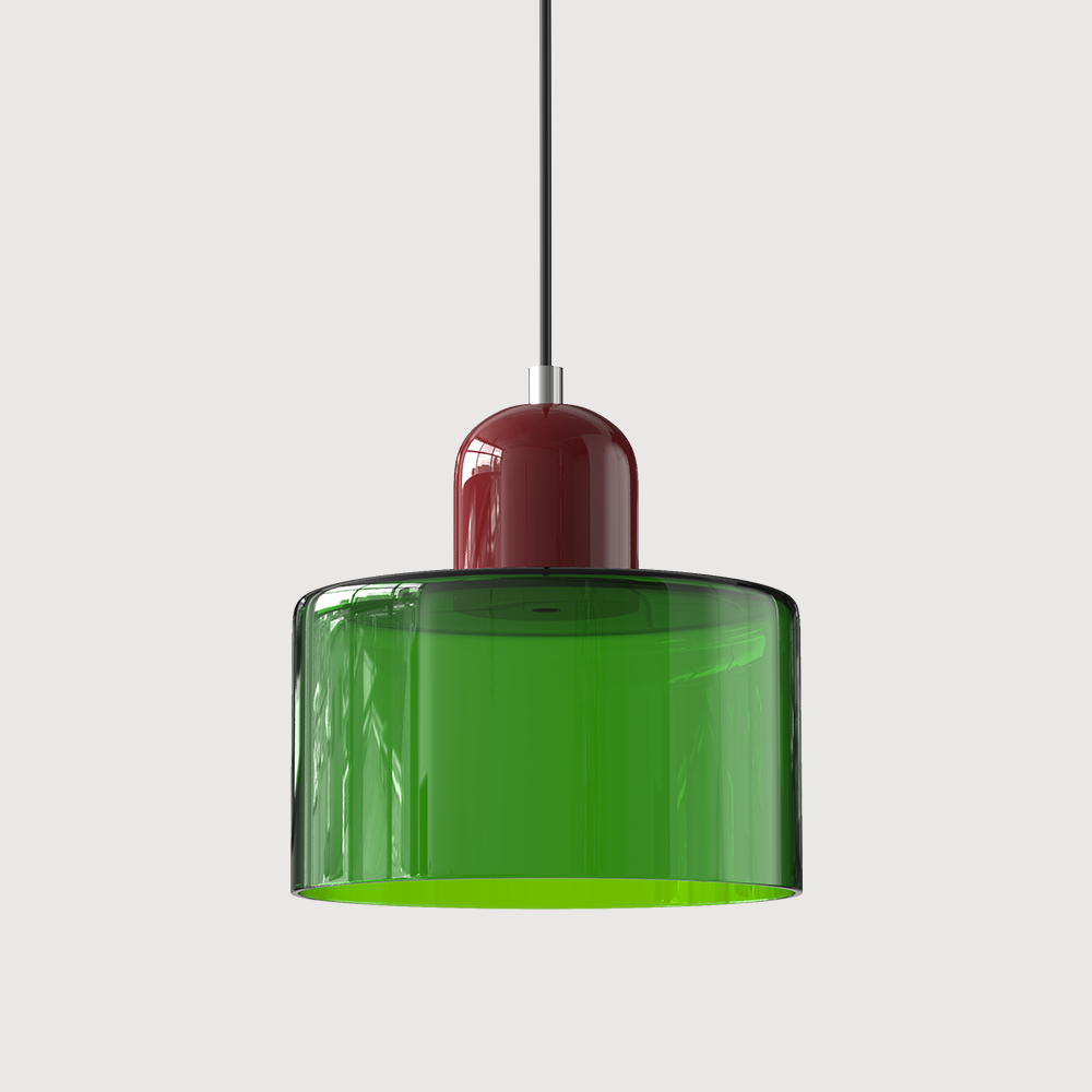 Chroma | Moderne Bauhaus cylinder- og kuppelglas pendel