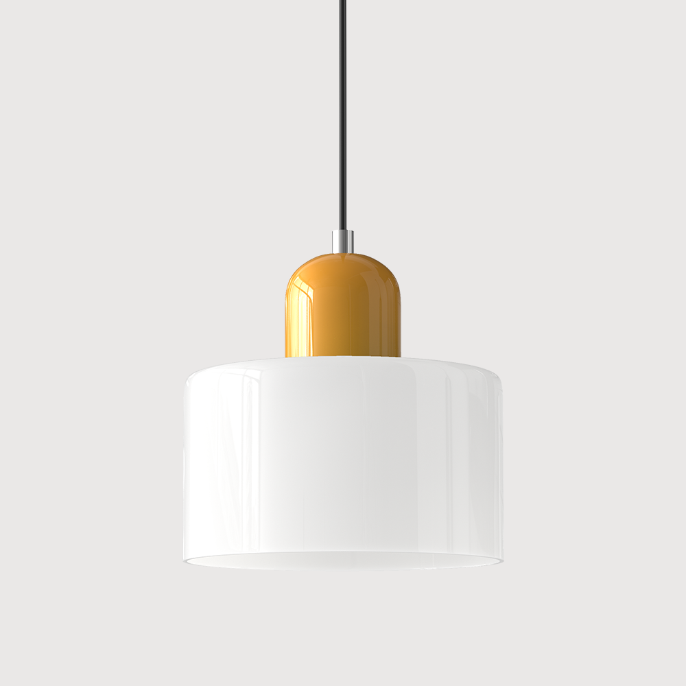 Chroma | Moderne Bauhaus cylinder- og kuppelglas pendel