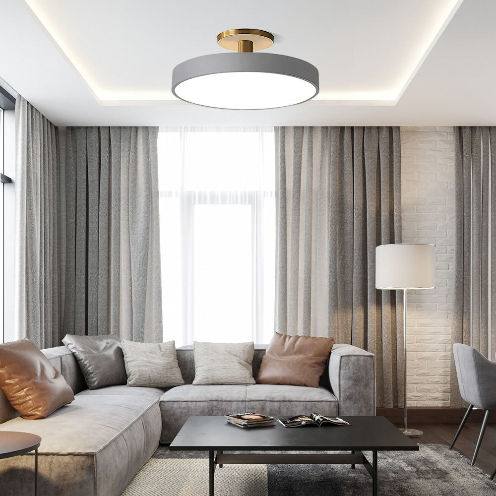 Orbi | Slank rund flush mount loftslampe
