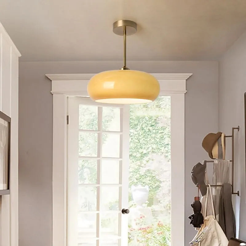 Aerisun | Minimalistisk ambient cirkulær glas indbygningsloftslampe