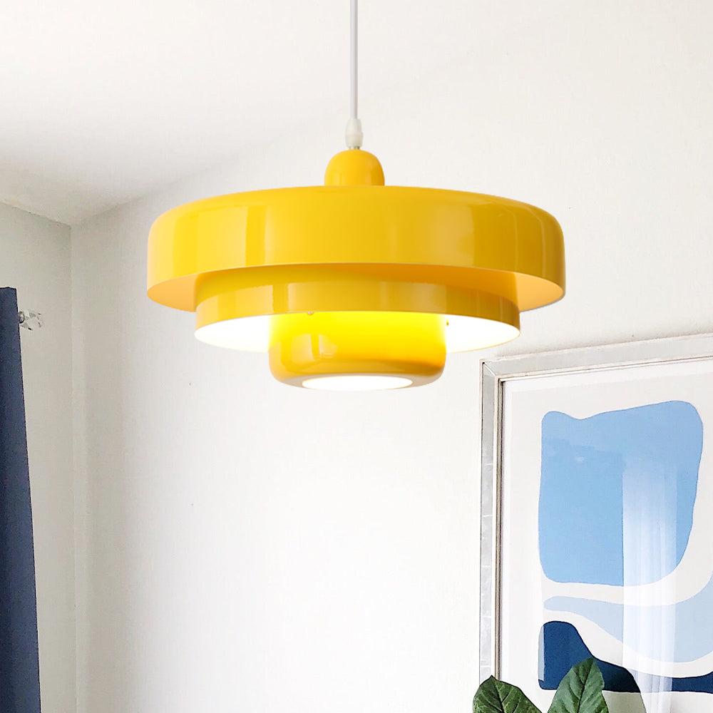 Retrova | Mid-century moderne lagdelt jernpendellampe