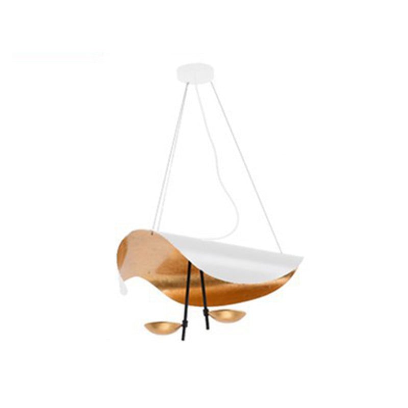 Elnari | Skulptureret blad-silhuet moderne pendel loftlampe
