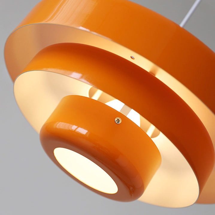 Retrova | Mid-century moderne lagdelt jernpendellampe