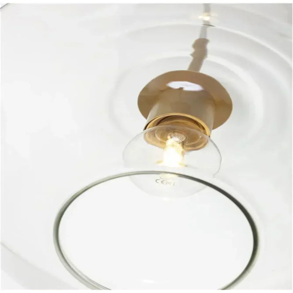Niris| Nordisk diamantformet geometrisk glas pendellampe