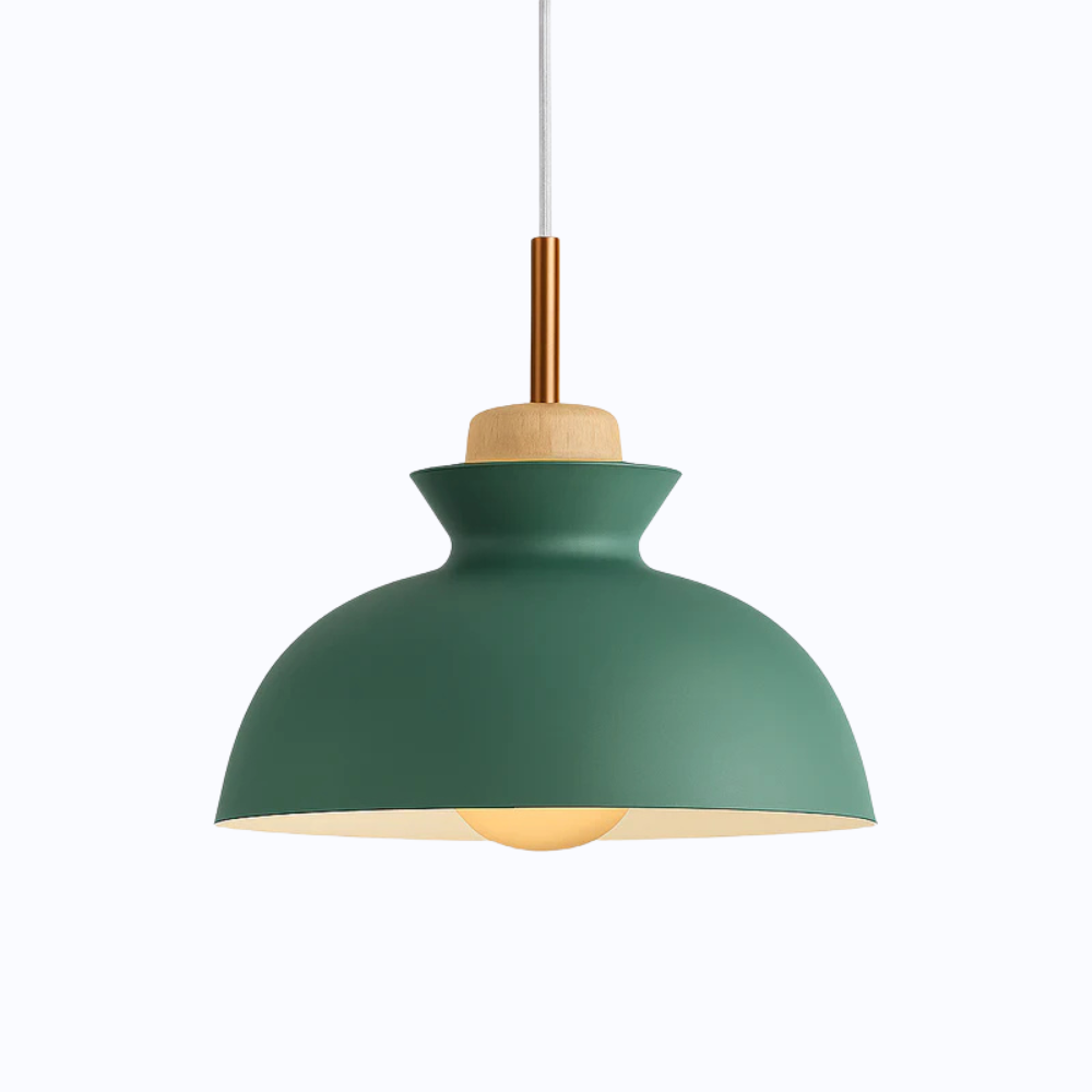 Ferune | Nordisk industriel metal skærm pendel lampe
