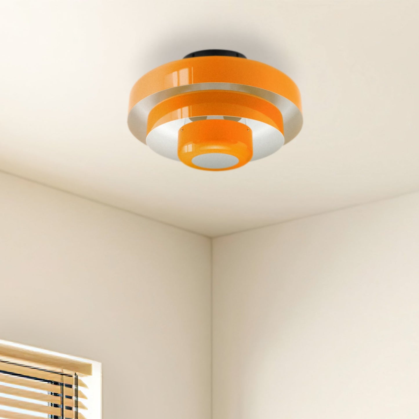 Modera | Retro lagdelt trommeloftslampe
