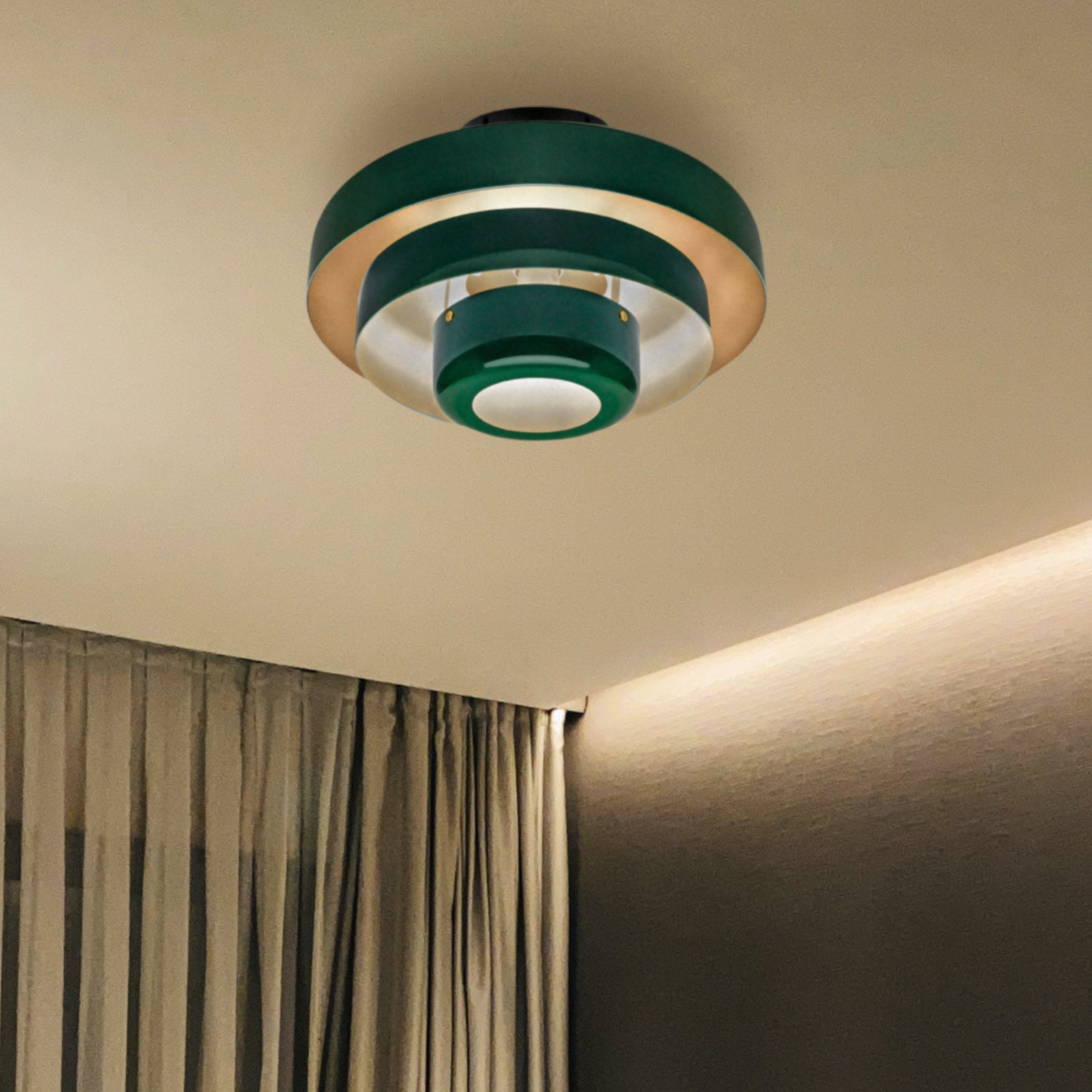 Modera | Retro lagdelt trommeloftslampe