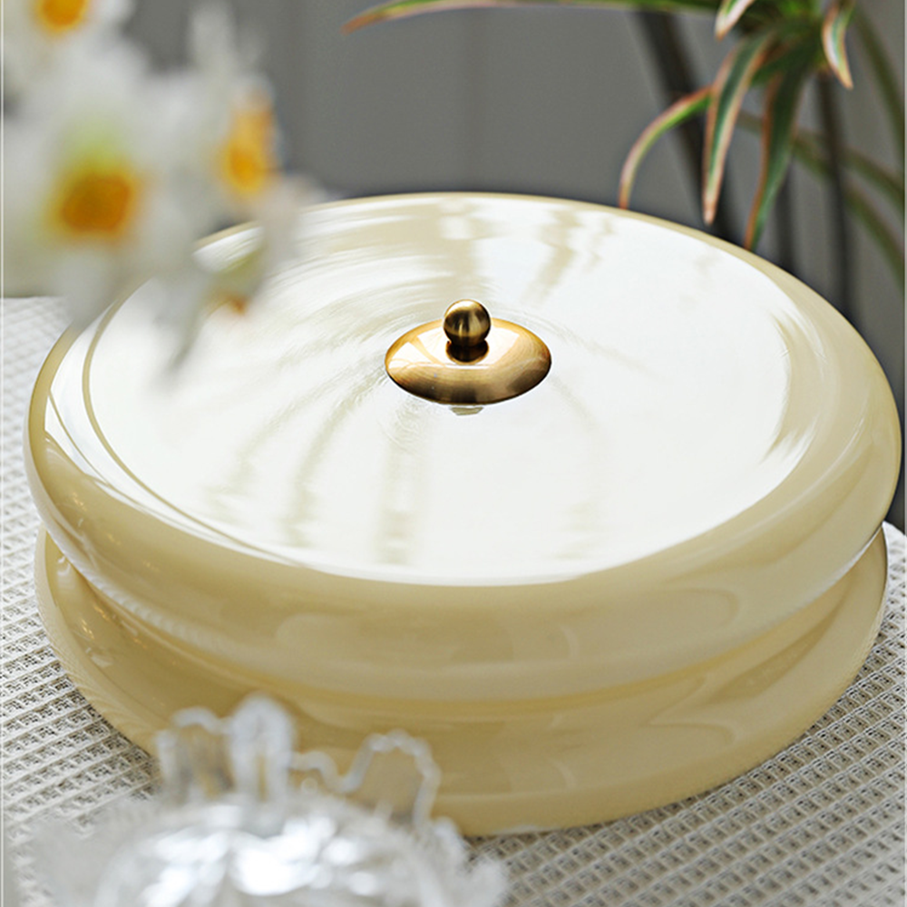 Crema | Vintage cremeglas flush mount loftslampe