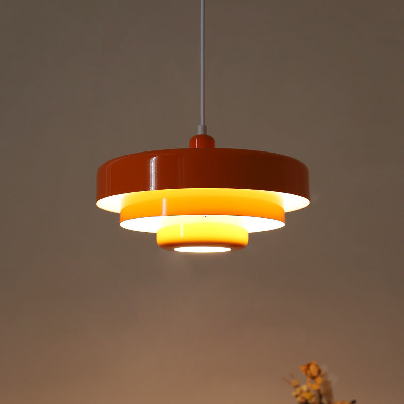 Retrova | Mid-century moderne lagdelt jernpendellampe