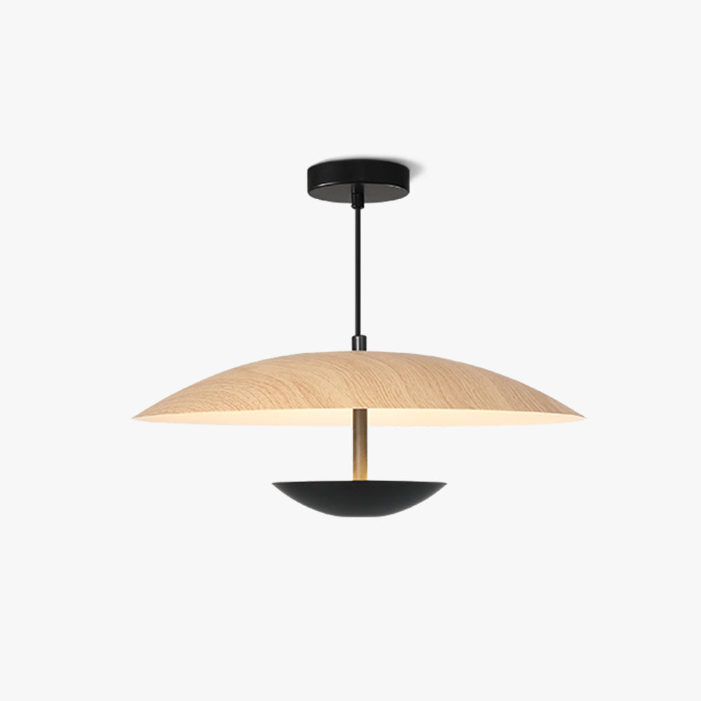 Thaluo | Minimalistisk nordisk frisbee silhuet LED pendellampe
