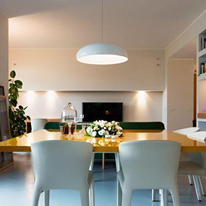 Lera | Kunstnerisk deco metal rund svamp pendellampe
