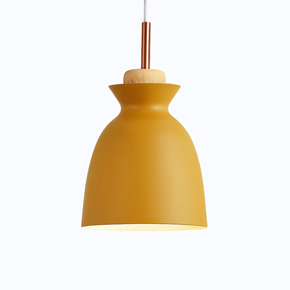 Ferune | Nordisk industriel metal skærm pendel lampe