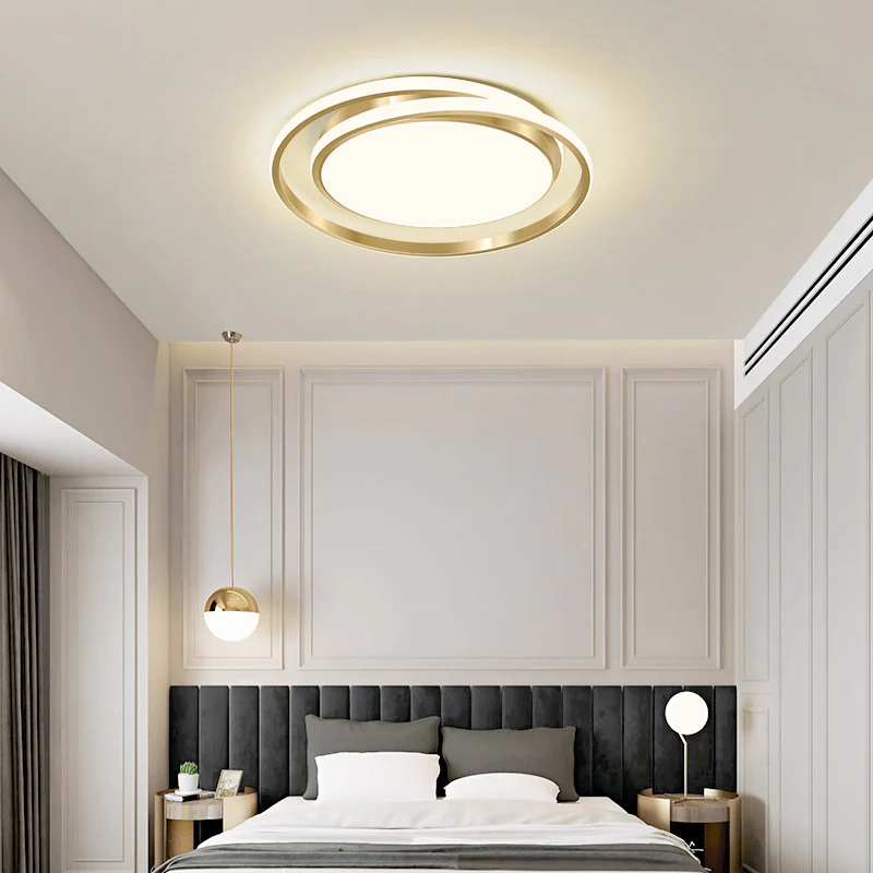 Halo | Moderne cirkulær flush mount loftslampe