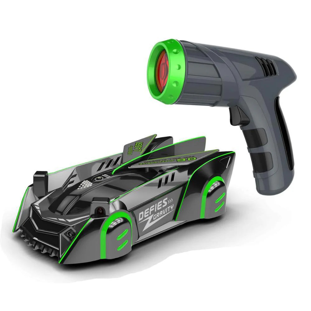 Laserstyret vægklatrende stunt fjernstyret bil legetøj  