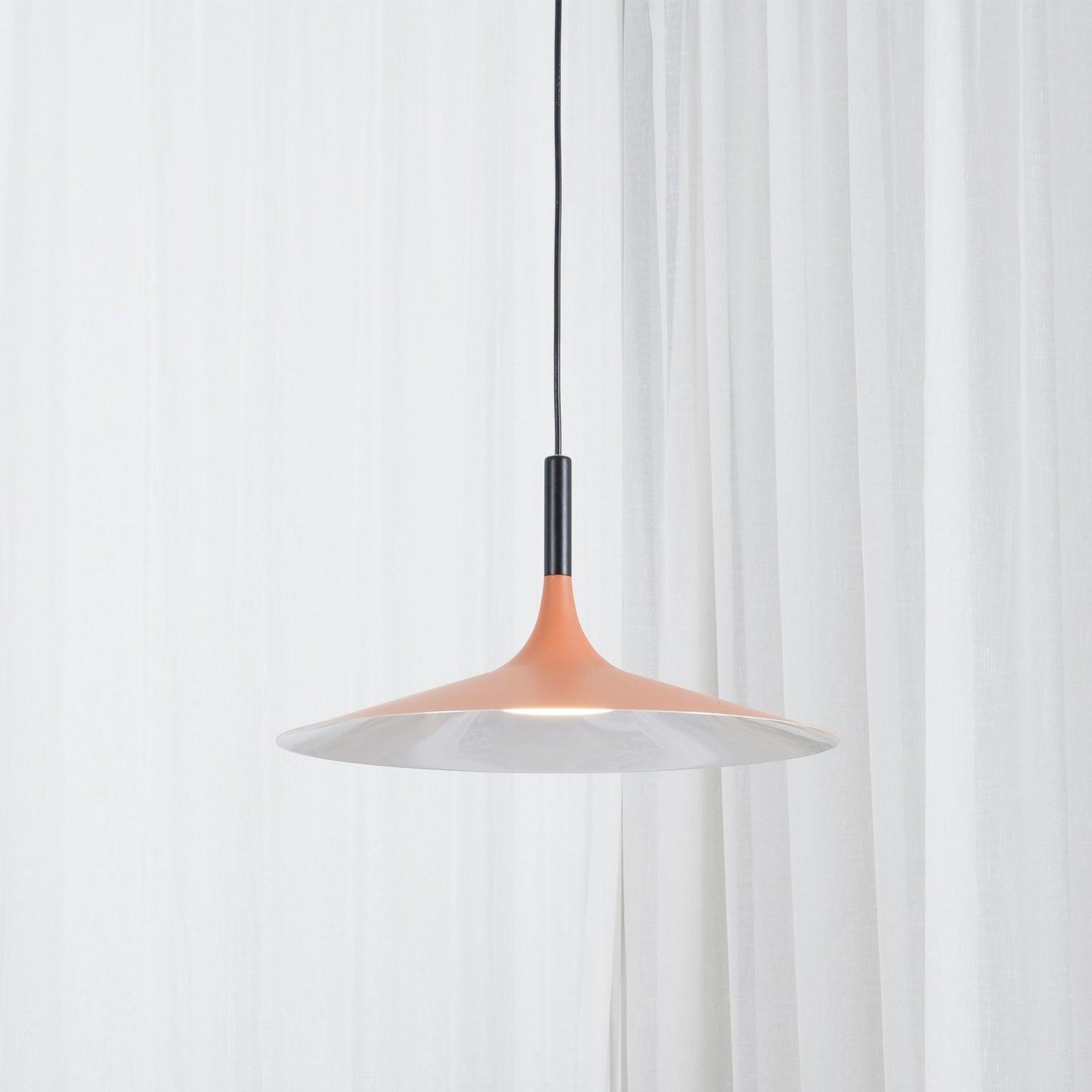 Thaloric | Minimalistisk industriel aluminium flad skive pendel