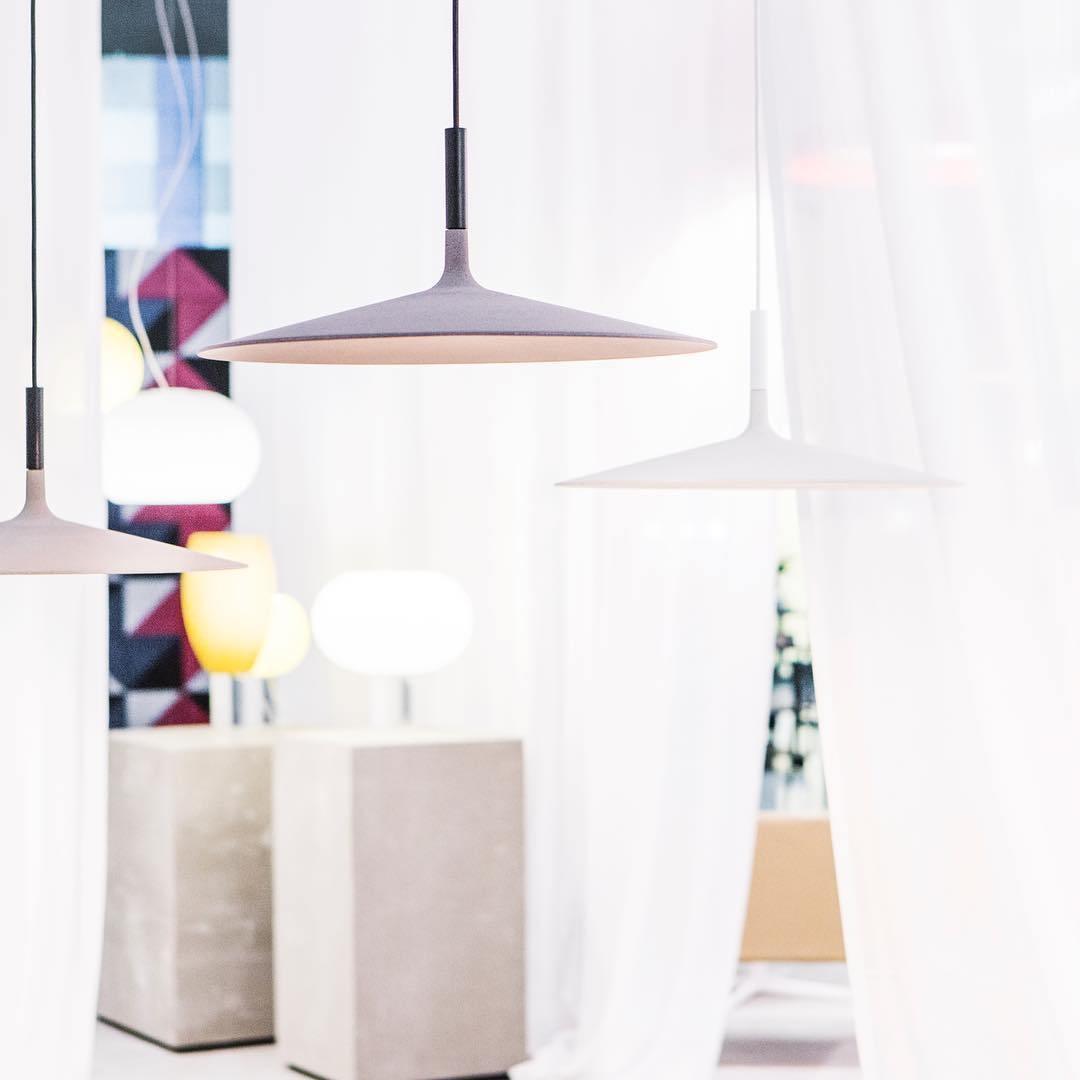 Thaloric | Minimalistisk industriel aluminium flad skive pendel