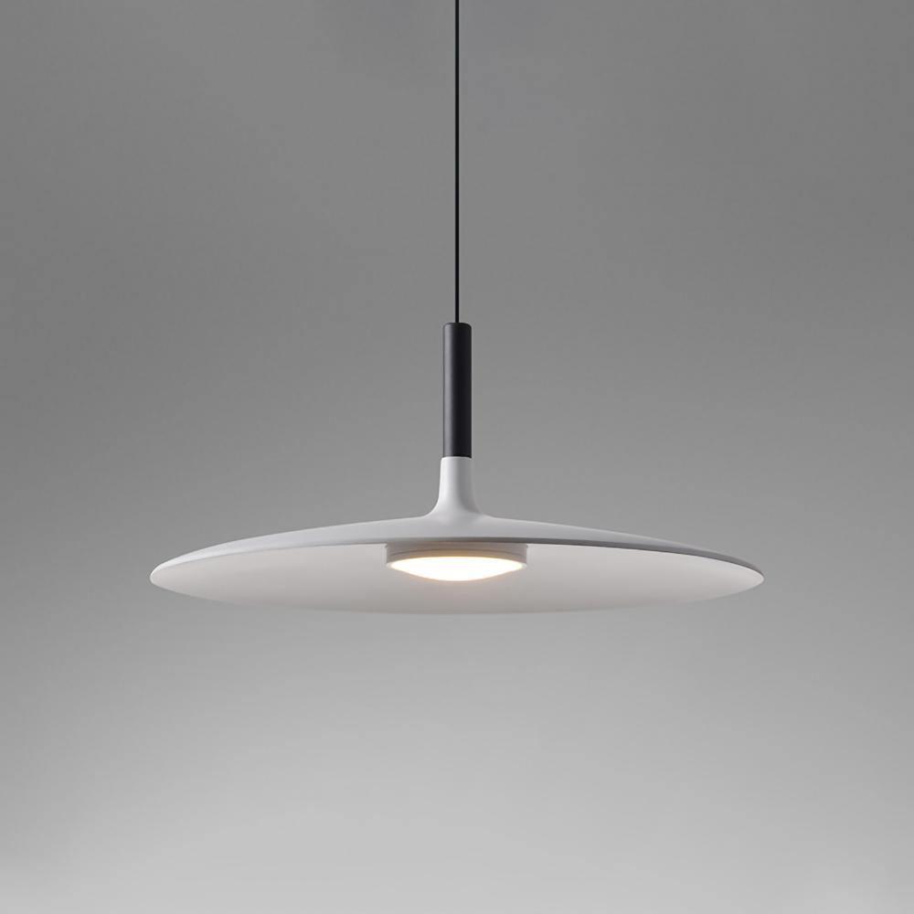 Thaloric | Minimalistisk industriel aluminium flad skive pendel
